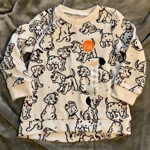 SOLD • 💕 Disney 101 Dalmatians Soft Fleece Top 💕
